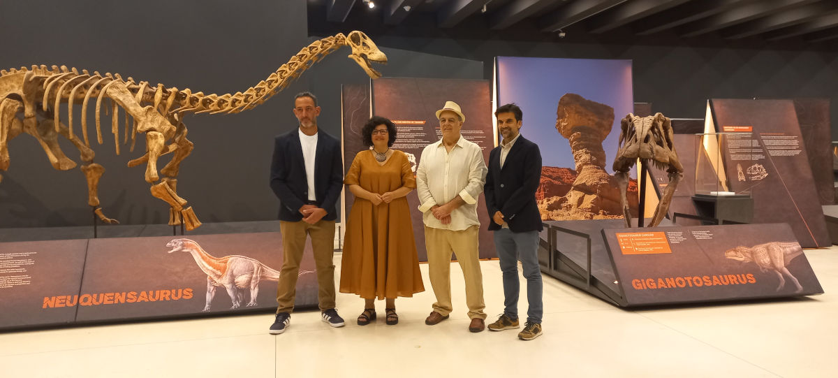 La exhibición itinerante del Mef “Dinosaurios de la Patagonia”, continúa viajando por el mundo: Ahora en Madrid